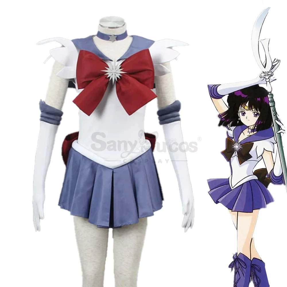 

IN STOCK SanyMuCos Hotaru Tomoe Cospaly Sailor MoonHotaru Tomoe Dress Cospaly Outfit Comic-con Birthday and Holiday Gifts