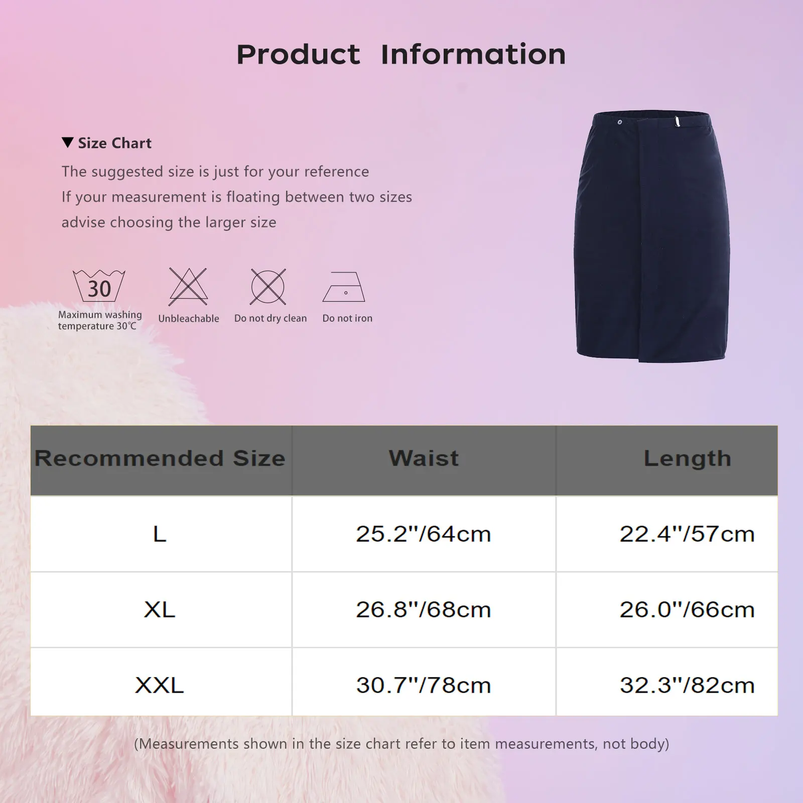 

Adult Men Elderly Patients Reusable Bed Pad Adjustable Elastic Waist Zipper Diaper Skirt Washable Anti-leak Bed Mattress Bottoms