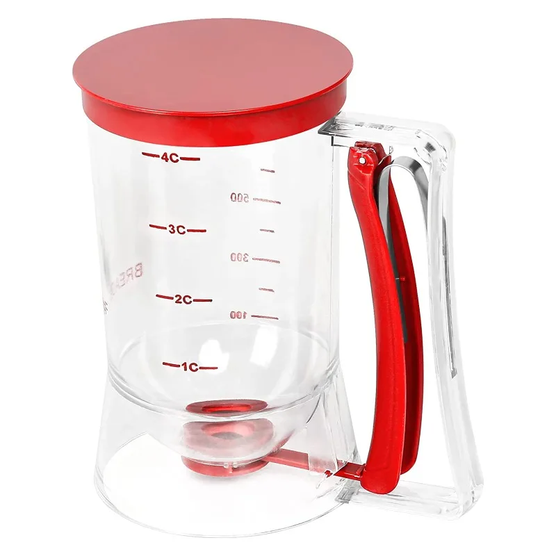 

Pancake Batter Dispenser Batter Separator Bakeware Kitchen Tool for Pancakes Cupcake Waffle Muffin Mix Crepe Cake Baking Supplie