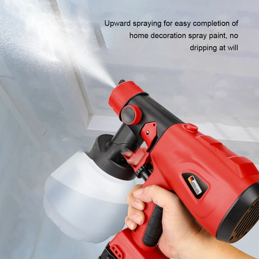 

ABS Advanced Cordless Paint Sprayer With 3 Patterns And 4 Size Nozzles Portable And Wide Application