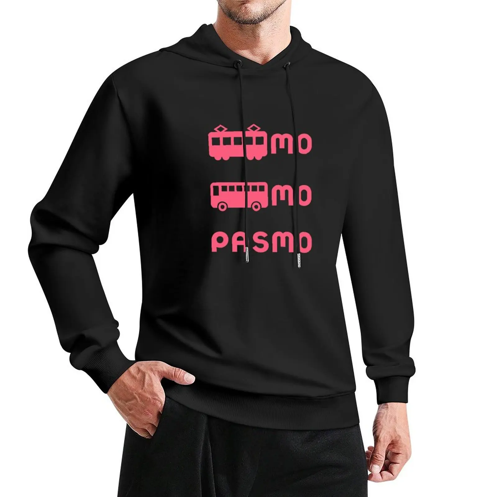 

PASMO - Let's Travel Japan! Pullover Hoodie men's sweat-shirt set hoodies for men