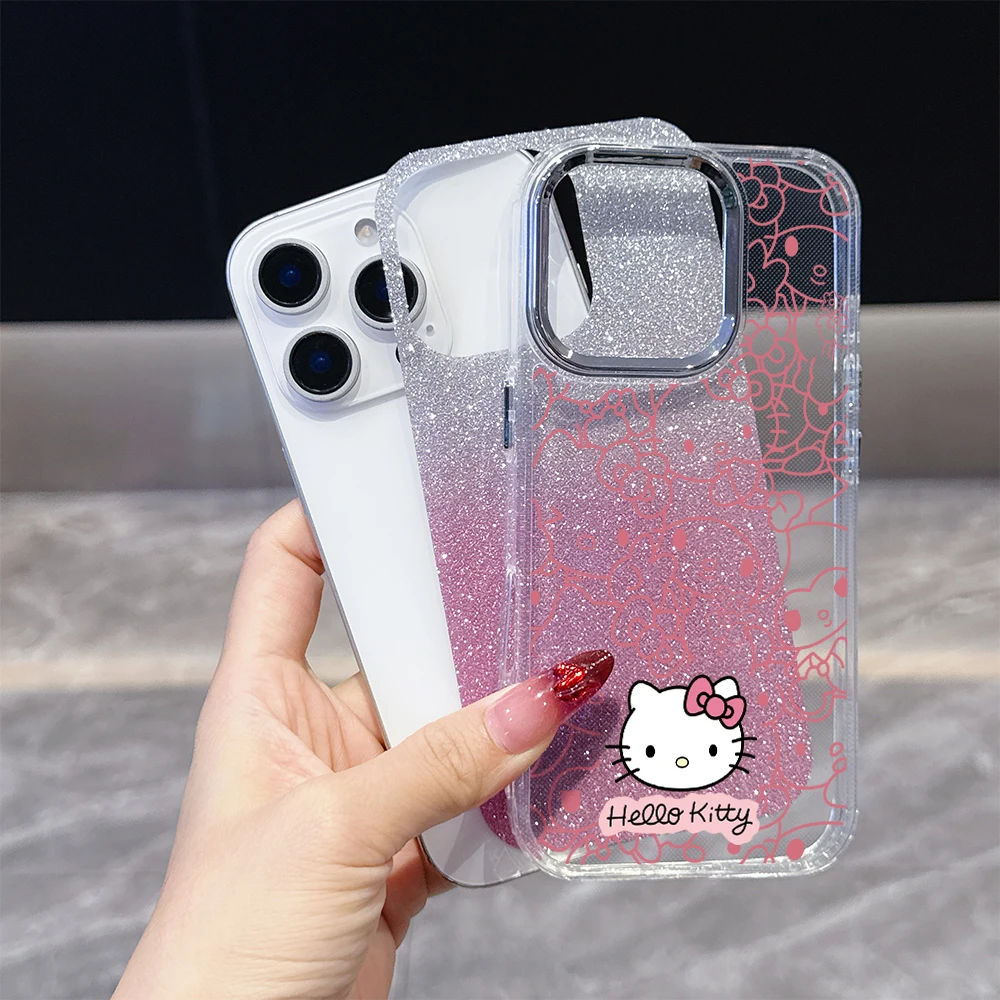 كارتون لطيف H-Hello K-Kitty تصفيح قضية الهاتف لسامسونج غالاكسي A56 A36 A26 A06 A55 A35 A16 A06 A54 A34 A25 A24 A15 A14 4G 5G