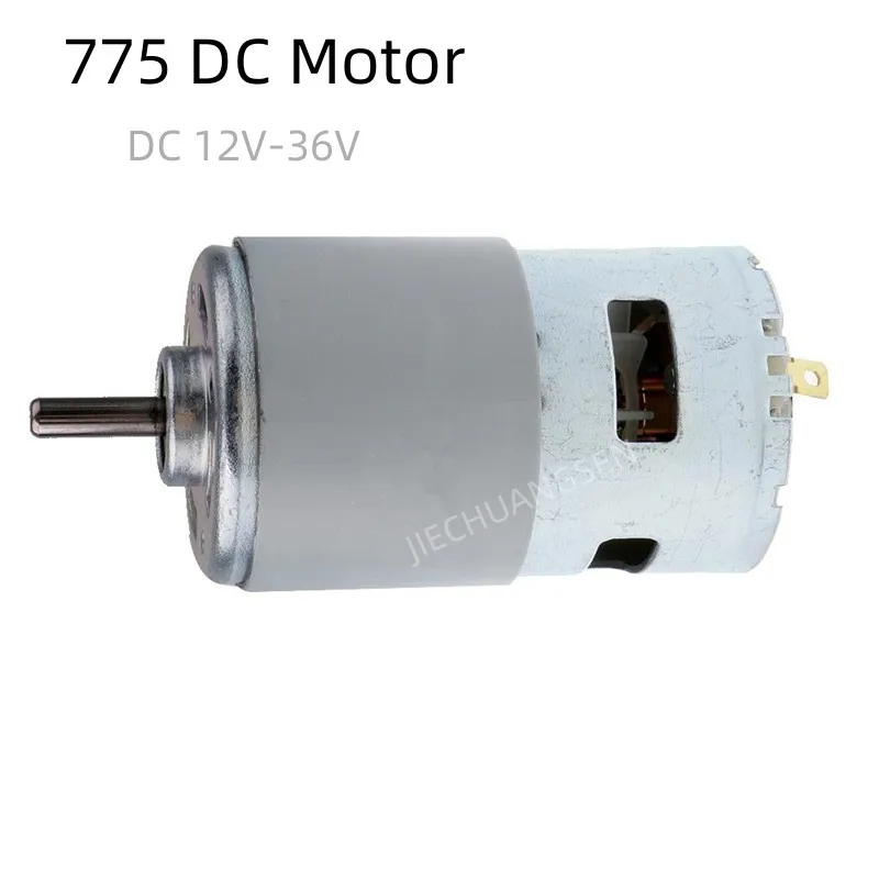 

775 DC Motor Ball Bearing Large Torque DC 12V-36V Electric Drill Motor (24V 7600rpm)