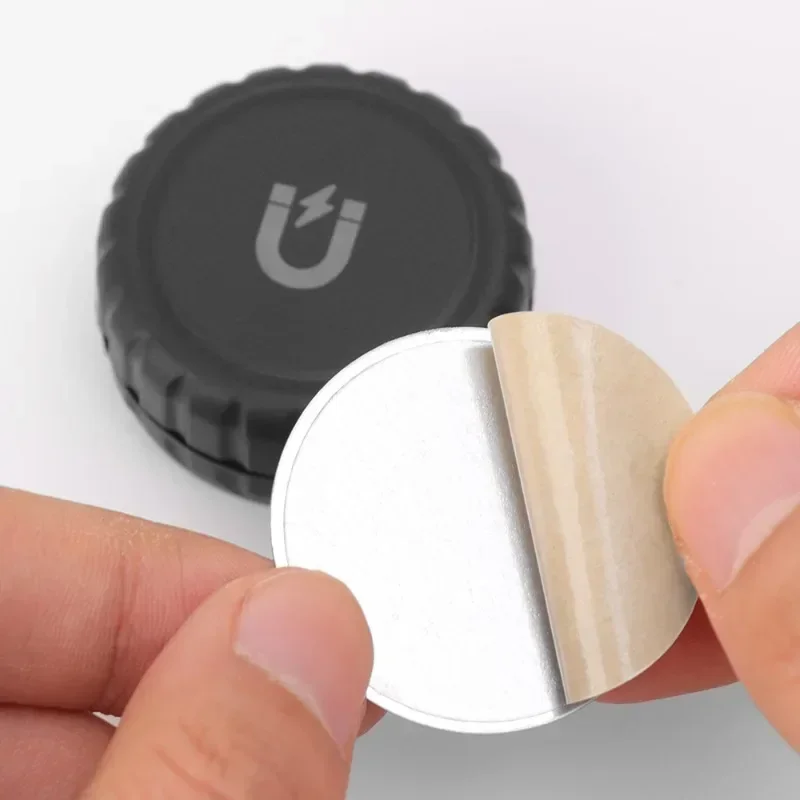 For Apple Airtag Holder Magnetic Protective Case Film Secure Tracker Anti-theft Magnet Storage for Apple AirTag Waterproof Case