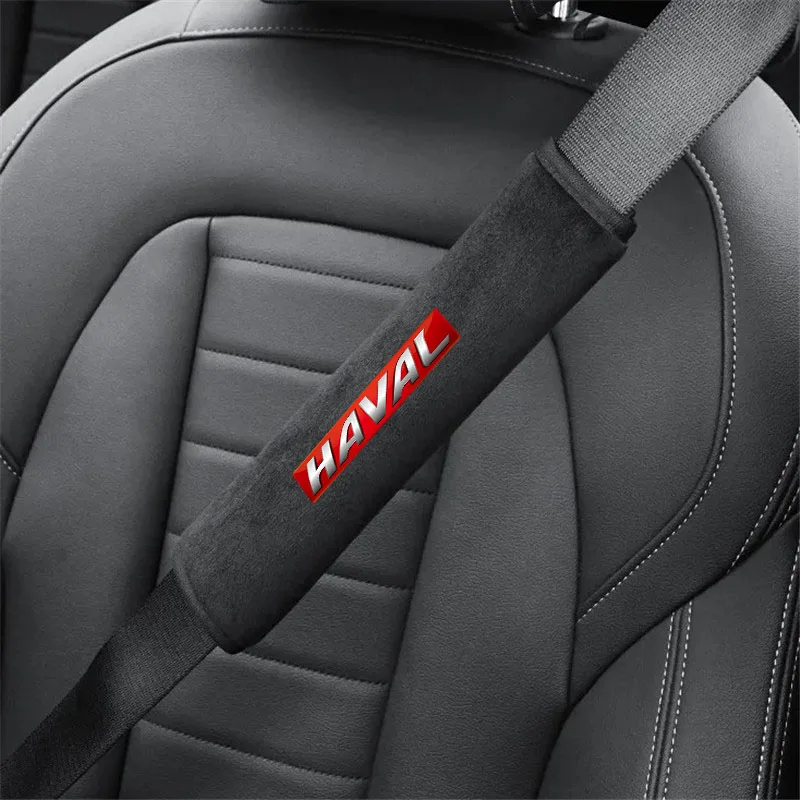 

2pcs Car Safety Belt Cover Adjustable Seat Belt shoulder protection for HAVAL H1 H2 H3 H6 H7 H9 M6 F7X Jolion Auto Accessories