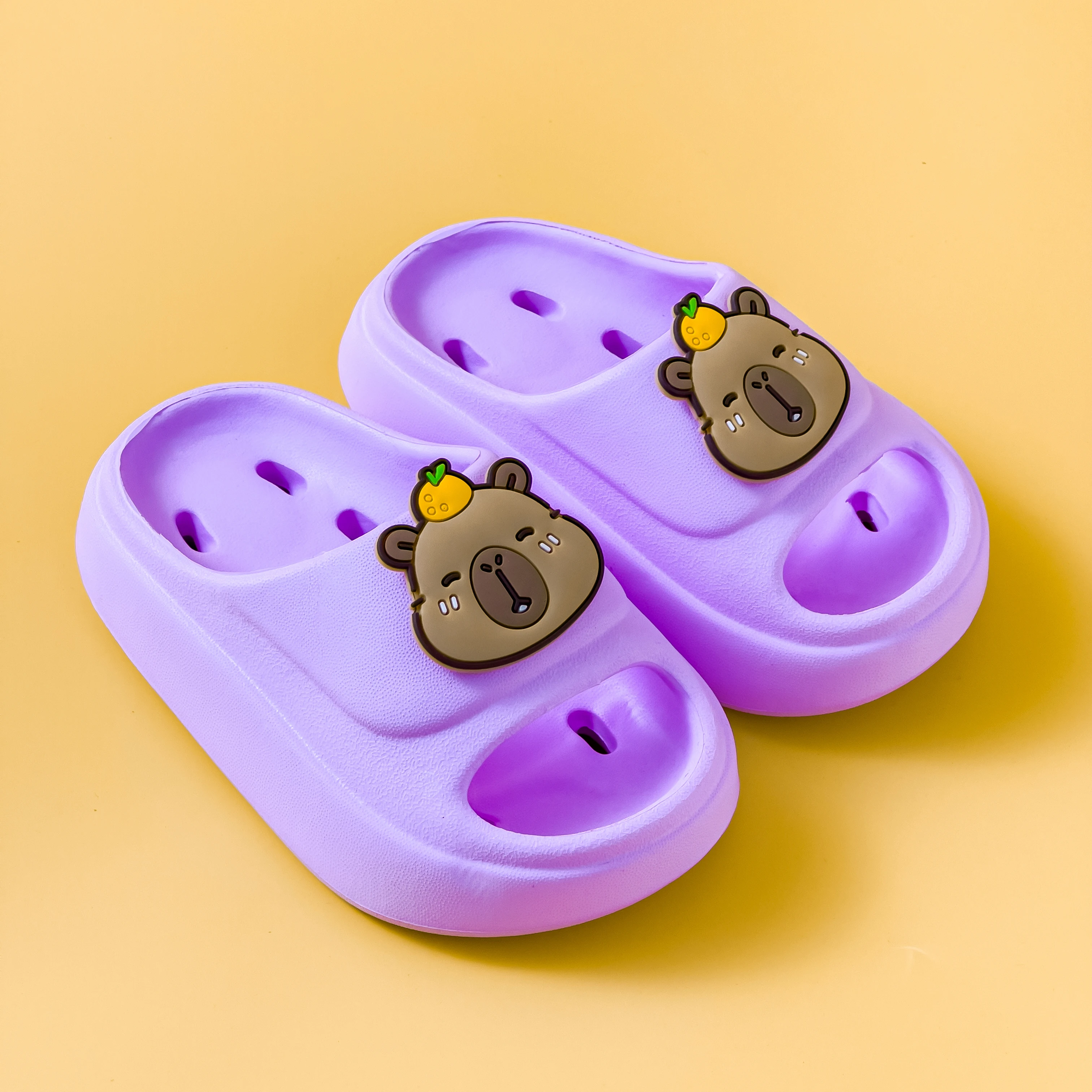 

Kapibala Home Sandals Children's Slippers Boys' Indoor Girls' Cartoon Children's Baby Cool Slippers