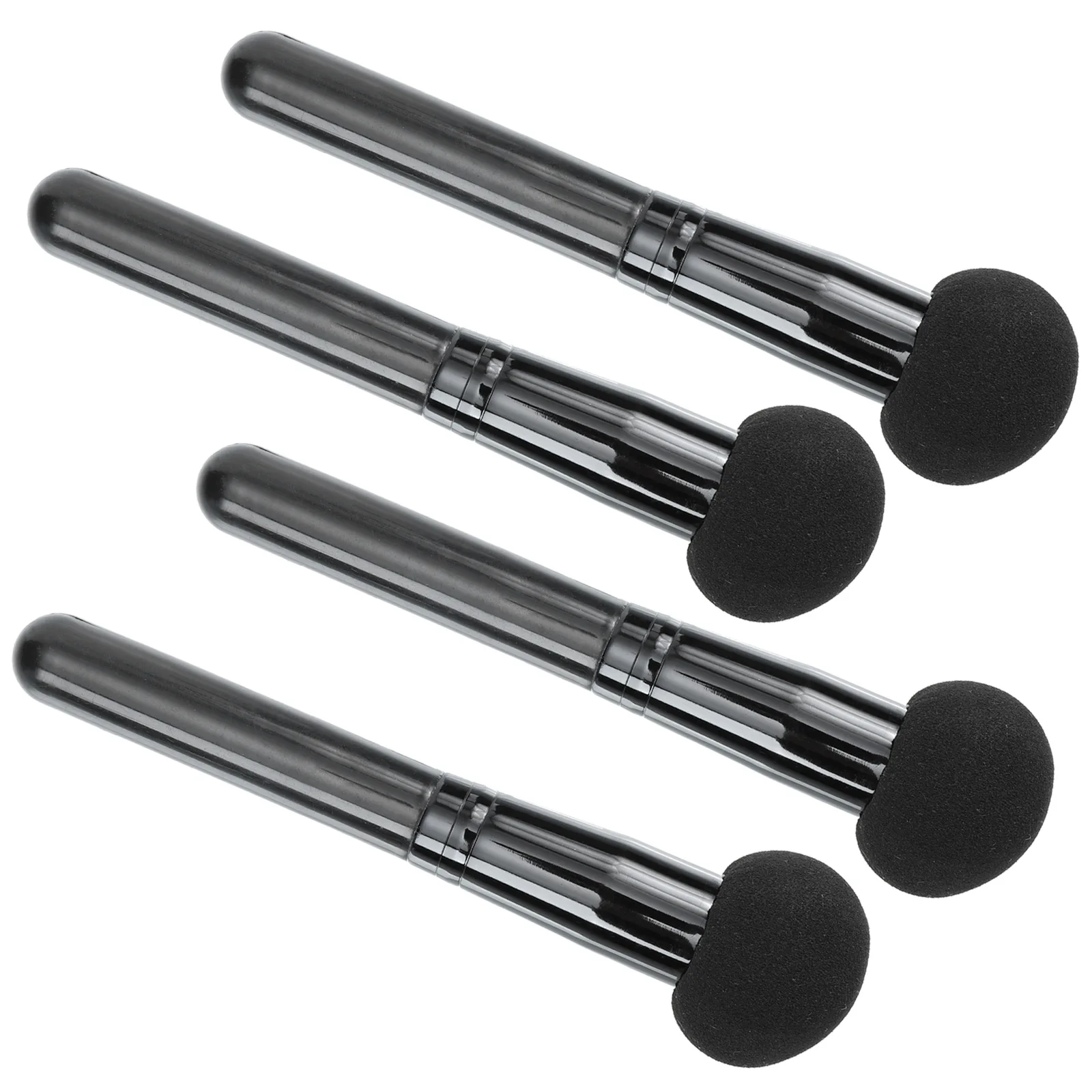 

4pcs Makeup Puff Cosmetics Powder Puff Mini for Cream Applicator Soft Skin Friendly Daily Use Handle Design