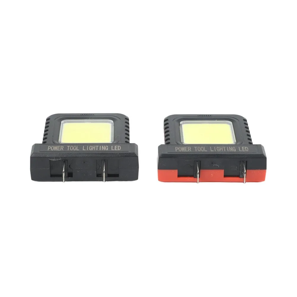 2PCS 14W LED Work Light Adjustable Socket For 20V 21V Power Tool Battery Lantern Inspection Camping Portable Lighting Accessory