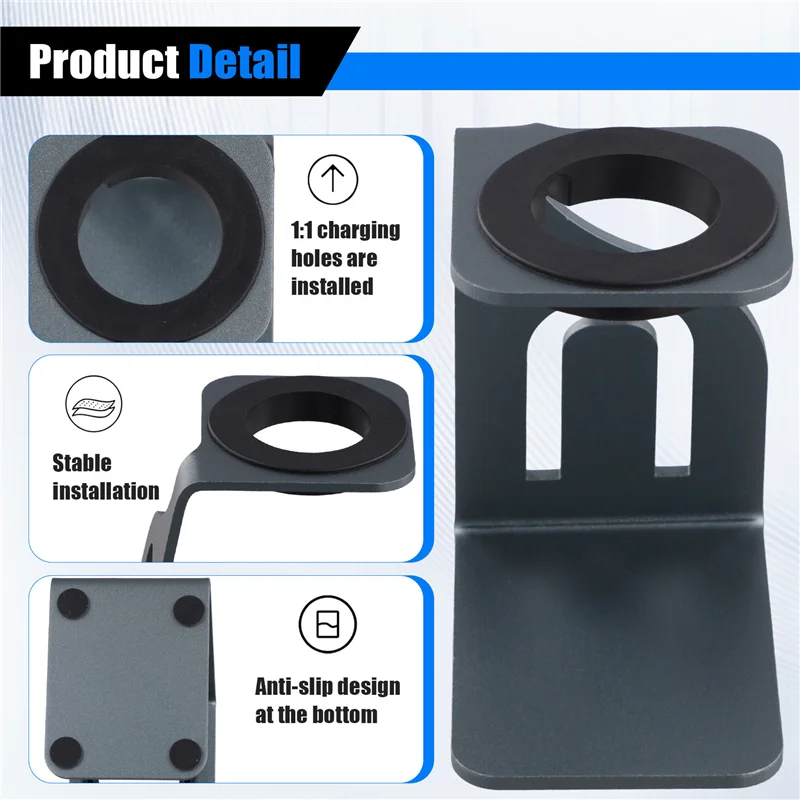 

LBER Charger Stand Holder For Galaxy Watch 7/FE/6 Classic/Watch 5/5 Pro Bracket Charging Cradle Stand Charger Dock Station