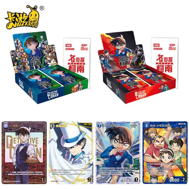 

Коллекционные карточки KAYOU «Детектив Конан»: Оригинальный набор для расширения коллекции, по мотивам аниме, игрушка-сувенир, подарок