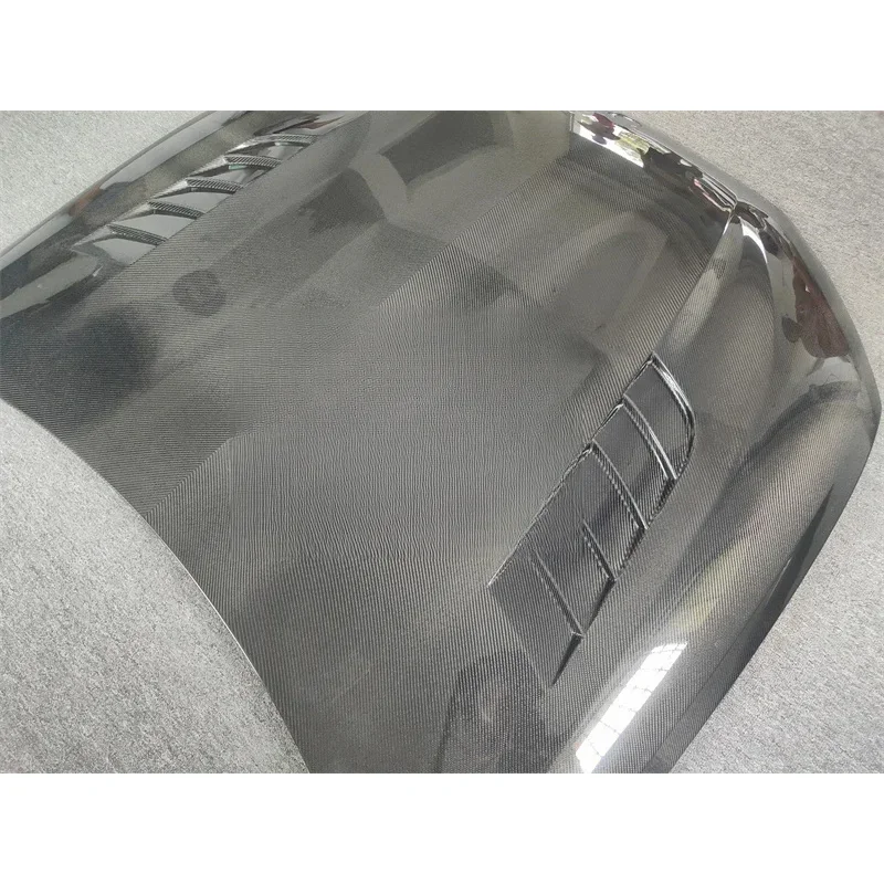 KQX Single Sided Carbon Fiber Hood For 8 Series M8 2018-2022