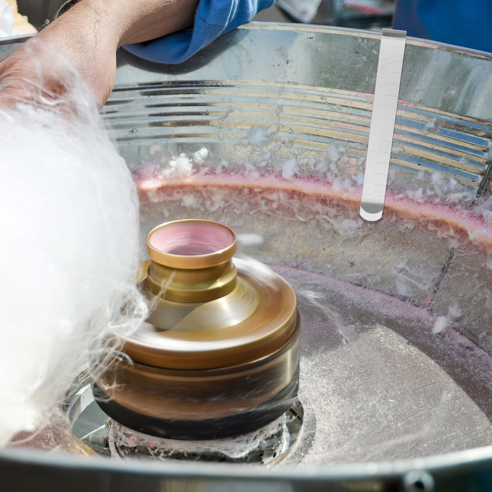 10pcs Candy Floss Machine Clips Reusable Stainless Steel Making Accessories For Candy Mesh Clamps Baking Tools