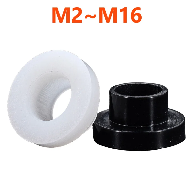 T-Shaped Nylon Transistor Washer Plastic Spacer for Screw Sleeve Insulation Pad T-type Step Gasket M3 M4 M6 M 8M10 M12 Seal Ring