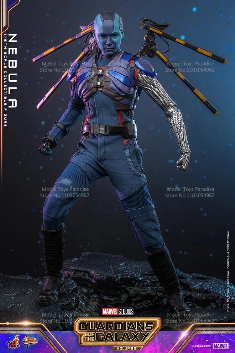 HOTTOYS HT MMS714 1/6 Collectible Toys Nebula Guardians of the Galaxy Antihero Full Set 12inch Action Figure Model Fans Gifts