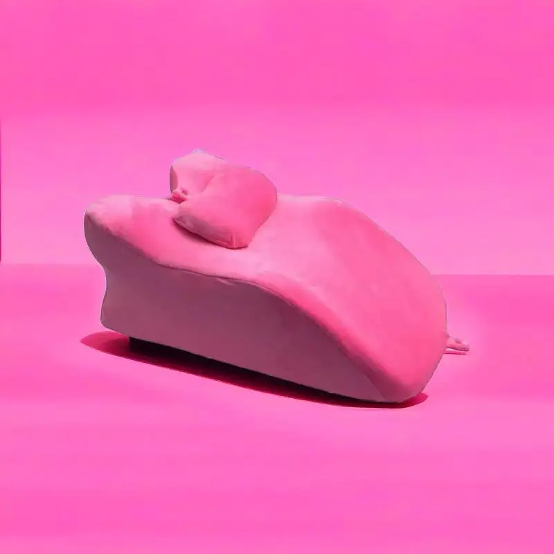 

Ergonomic Spinal Support & Multi-Functional Bed Pillow - Pink for Comfort and Alignment
