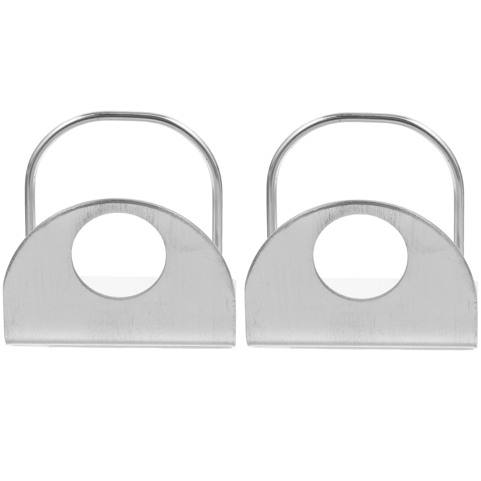 2Pcs Wall Stainless Steel Toothpaste Holder Adhesive Punch Free Rack Bathroom Storage Organizer Metal Toothpaste Shelf