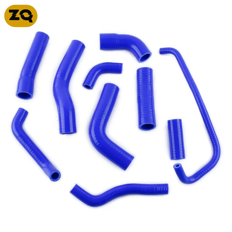 Fit 2006-2018 Yamaha YZF R6 YZFR6 Silicone Radiator Coolant Hose Tube Kit