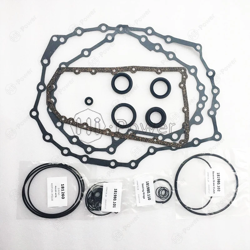 RE0F10A JF011E CVT Transmission Clutch Overhaul Kit For NISSAN Teana Gearbox Seal Kit Gaskets Repair Kit