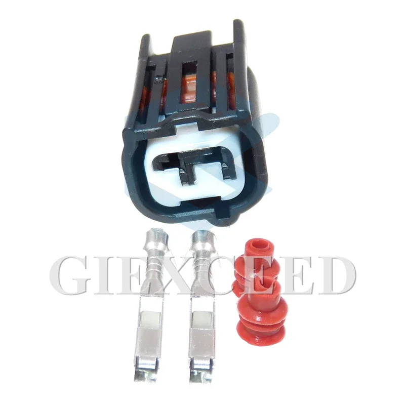 2 Sets 2 Pin Auto Parts Wiring Harness Socket AC Assembly Sealed Female Plug 1.5 Series Car Electrical Waterproof Connector