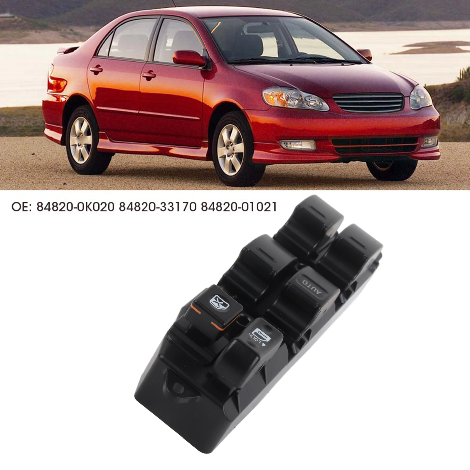 

Электрический переключатель стеклоподъемника, передний левый главный переключатель стеклоподъемника автомобиля со стороны водителя для мастера