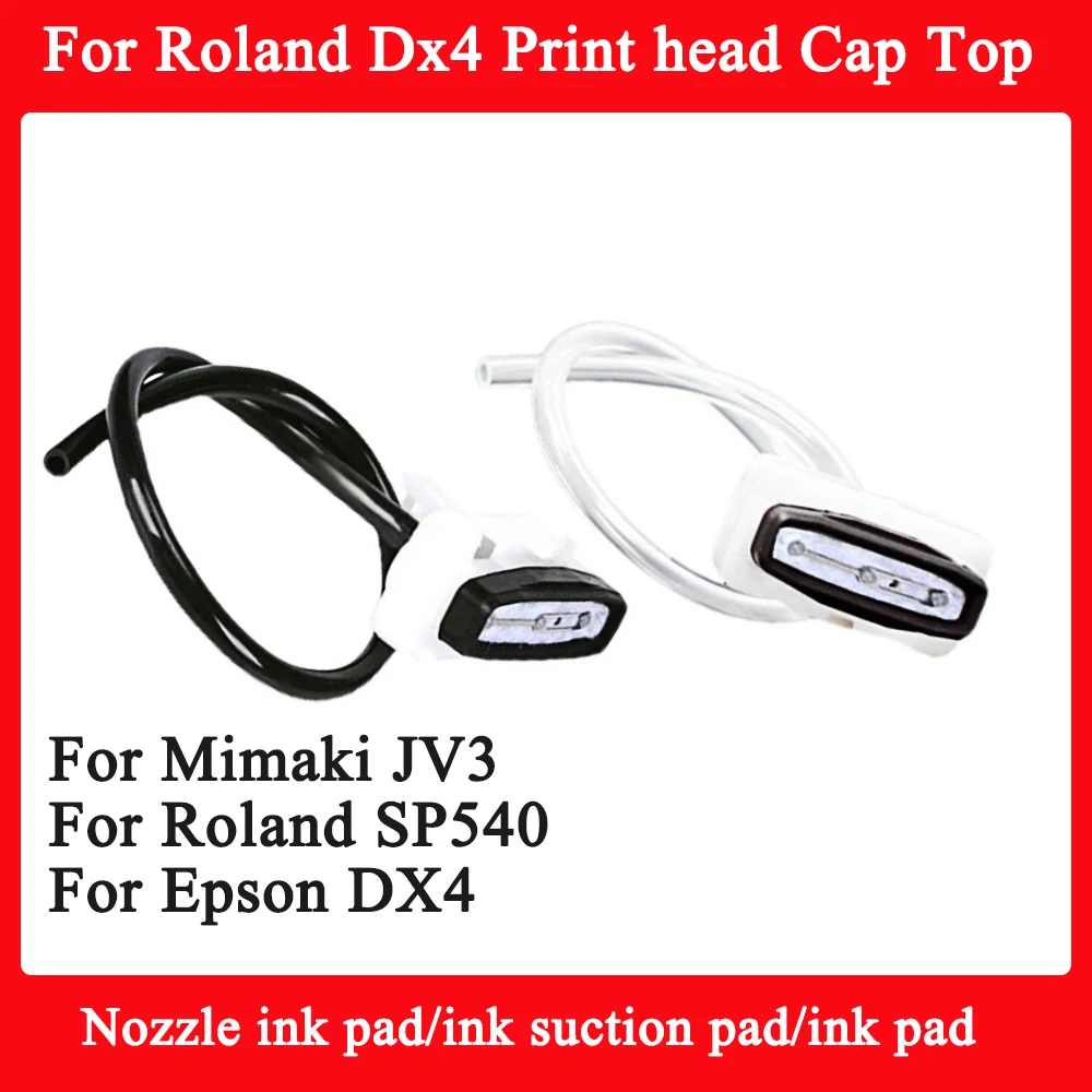 Para roland dx4 tampa da cabeça de impressão superior almofada absorvente tinta impressora unidade limpa para roland fj740 sp540 para epson dx4 para mimaki jv3 jv22