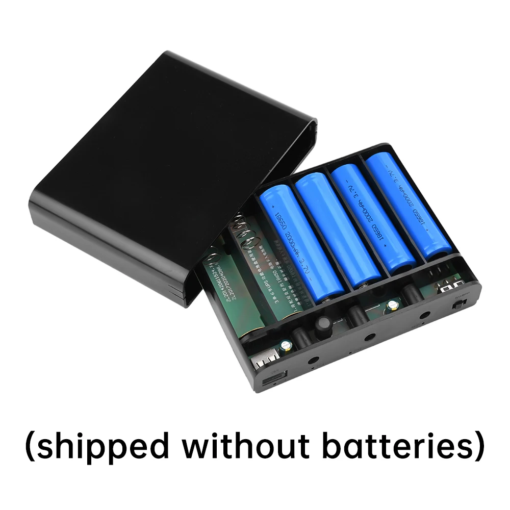 แบตเตอรี่สำรอง DC UPS 5V 9V 12V สำหรับเราเตอร์ออปติคอล ระบบจ่ายไฟสำรองแบบต่อเนื่อง ใช้แบตเตอรี่ลิเธียม 6x18650 กล่องพาวเวอร์แบงค์ DIY