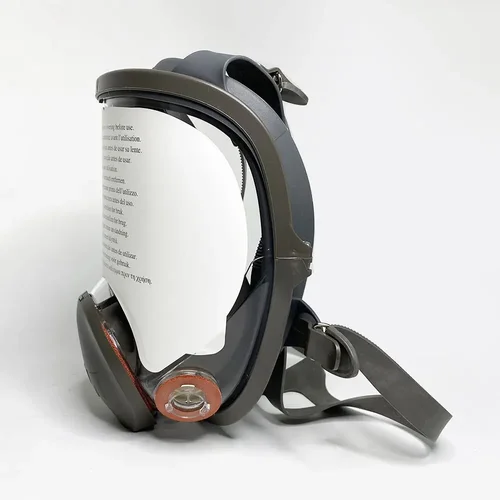 Imagen 2 del producto Mascarilla de Gas reutilizable para todo el rostro, respirador de Vapor orgánico Compatible con filtro de partículas, protección de gran tamaño, 6900