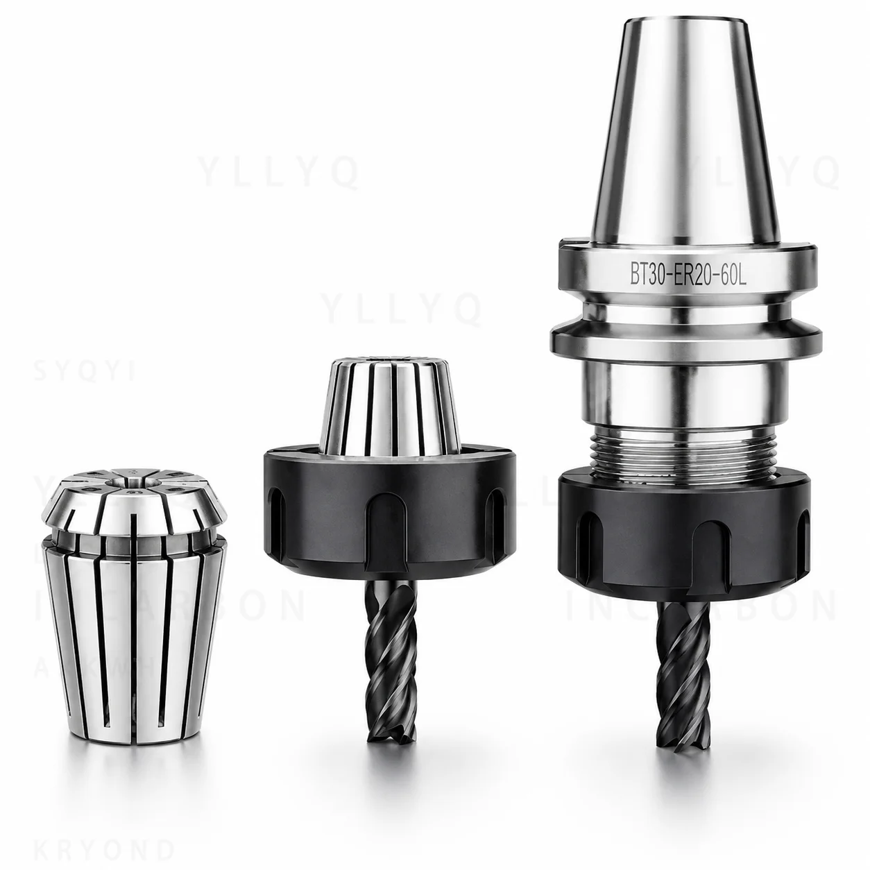 ER8 ER11 ER16 ER20 ER25 ER32 ER40 Custom Size Spring Collet Non Standard Inner Hole CNC Clamping Tool for Milling
