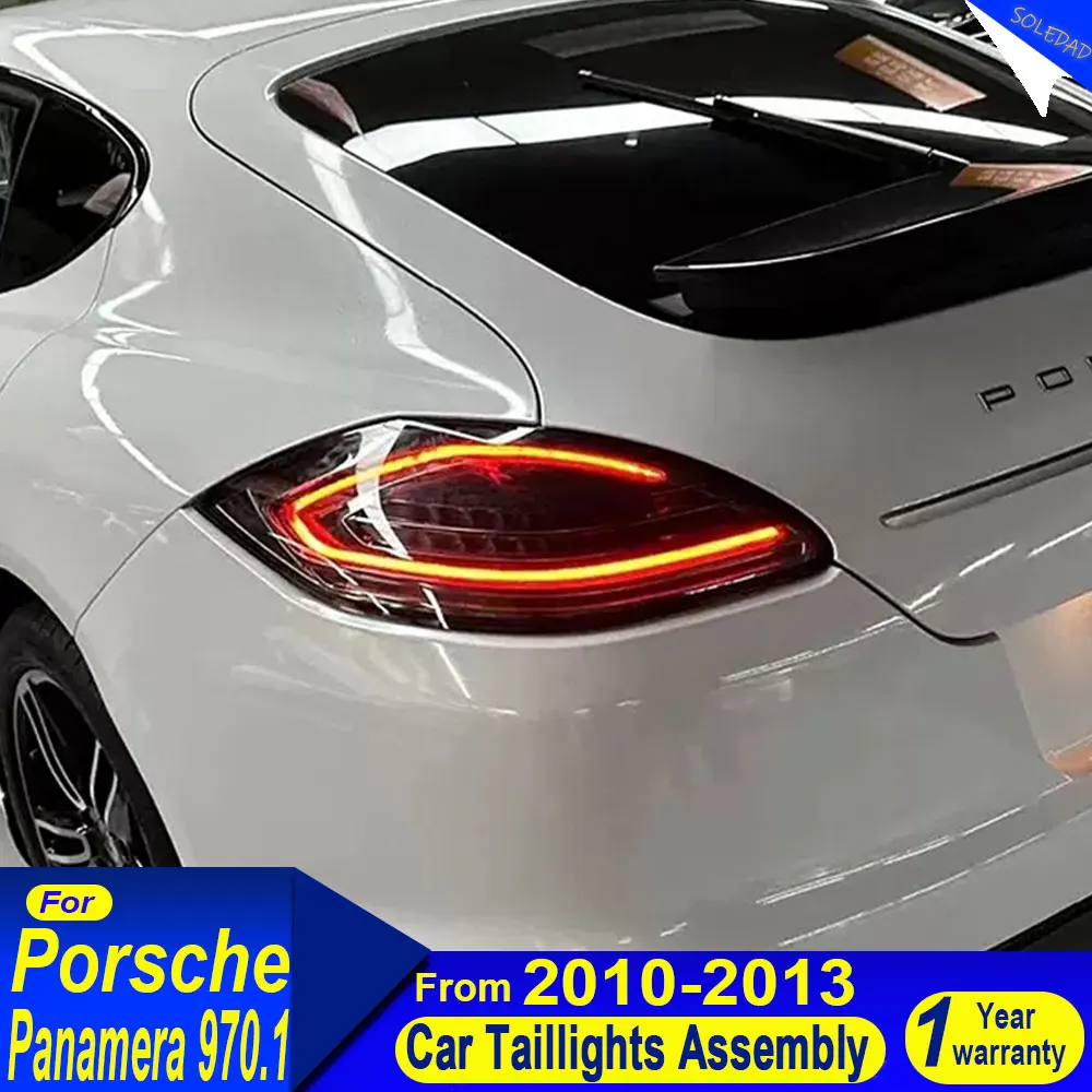 

Автомобильный задний фонарь для Porsche Panamera 970.1 Задний фонарь 2010 2011 2012 2013, светодиодный задний фонарь, аксессуары, последовательный указатель поворота