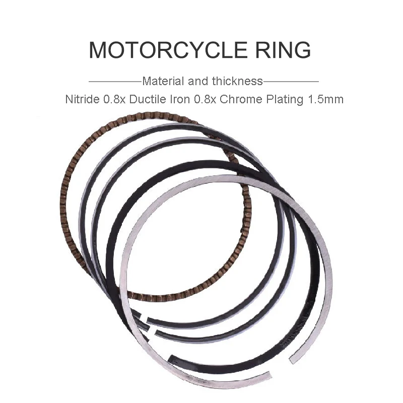 

STD Bore Size 60mm Motorcycle Engine Parts Piston Rings For Honda OEM 13031-KV0-671 13010-KFK-000 131A2-KV0-720 13011-KV0-003