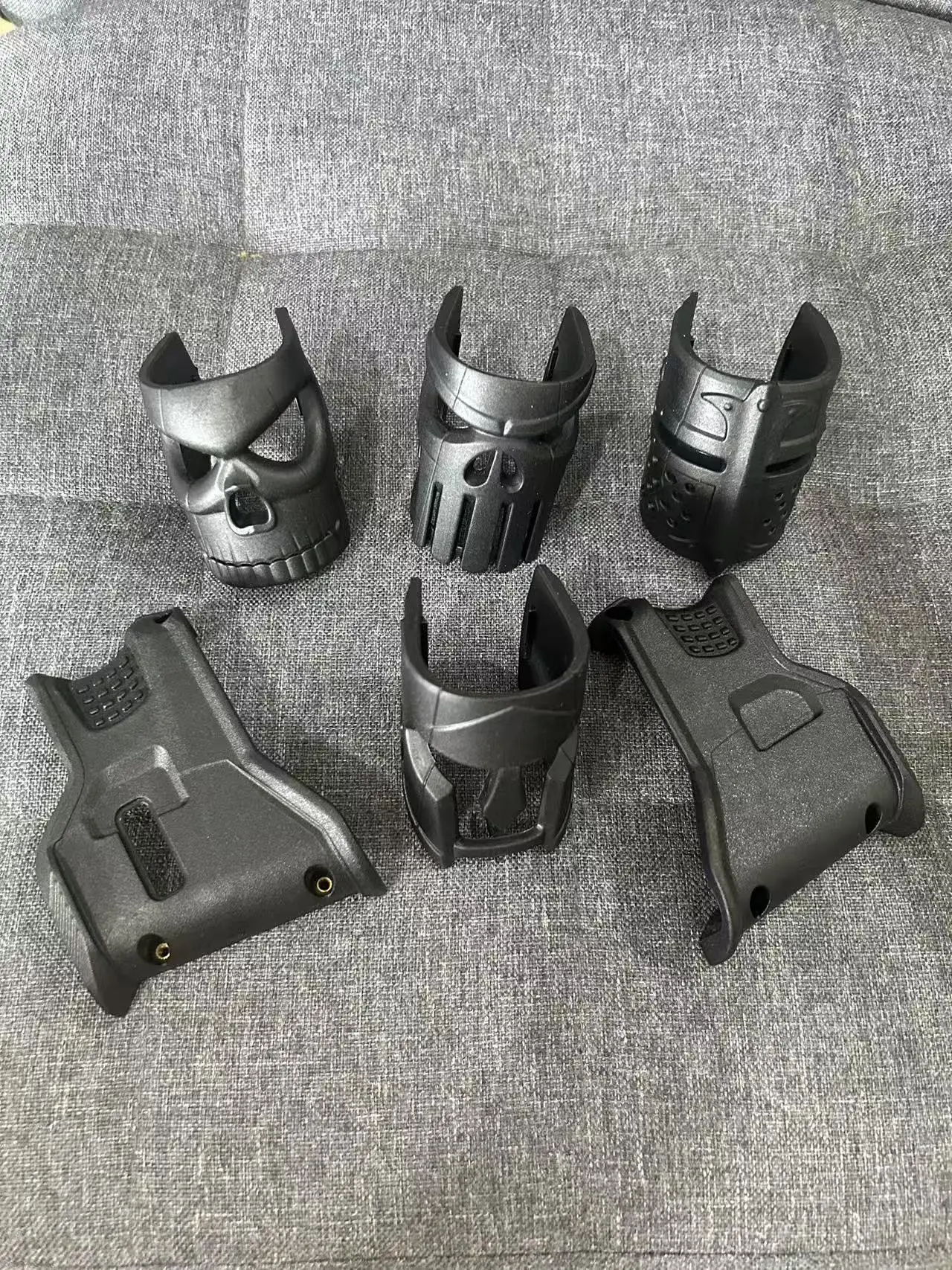 Manchon hexagonal discret MGP, GVNGrip Graffitiable, convient Ă tous les articles pour Glock G17 G19 G22 G34 G43X AR15 AR10, outil de chasse en plein air