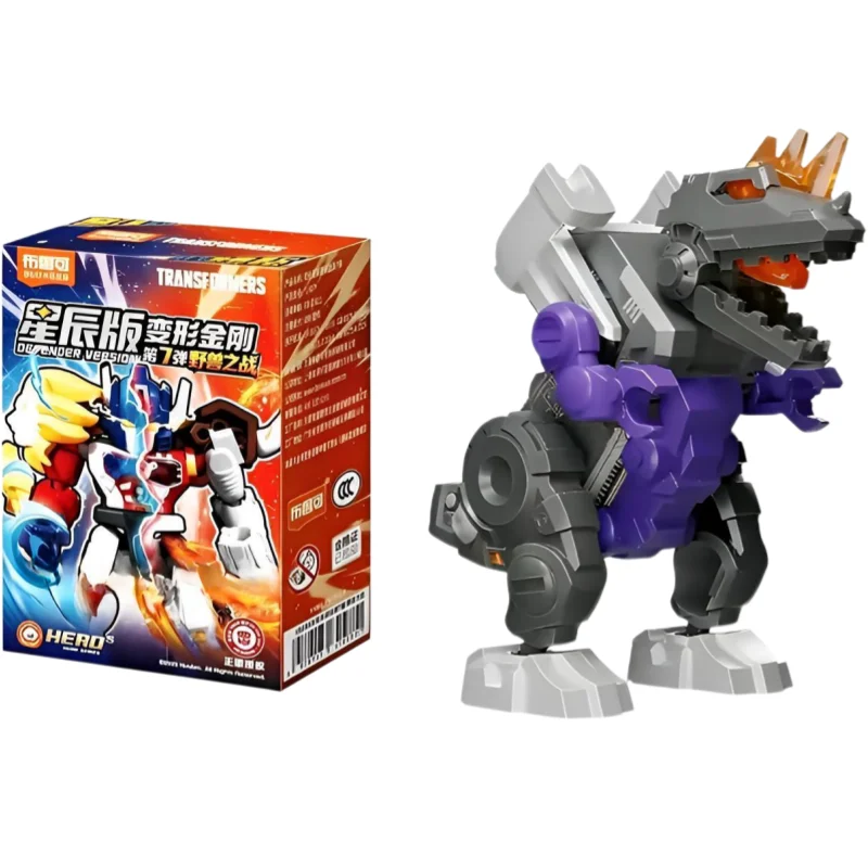 BLOKEES Transformers Starlight Edition 7th Set Modular Toy Blind Box, Movable Doll, Poseable for Display and Collection Model image 3