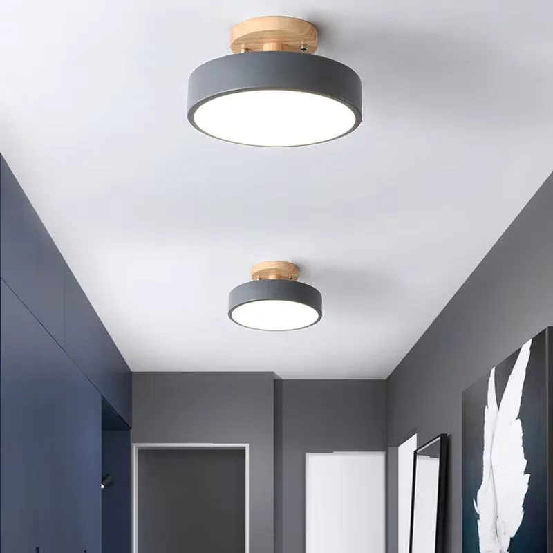 

ASANZUO LED Ceiling lights ultra-thin Round Ceiling Lamp luminaria Kitchen Light Fixtures Foyer Kids Dining Room Down light