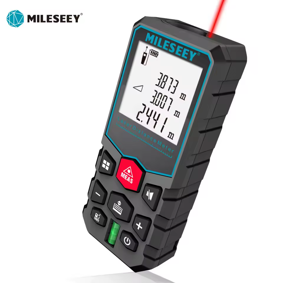 Trena Laser Mileseey X5 – Medidor de Distância Digital (40m a 120m)