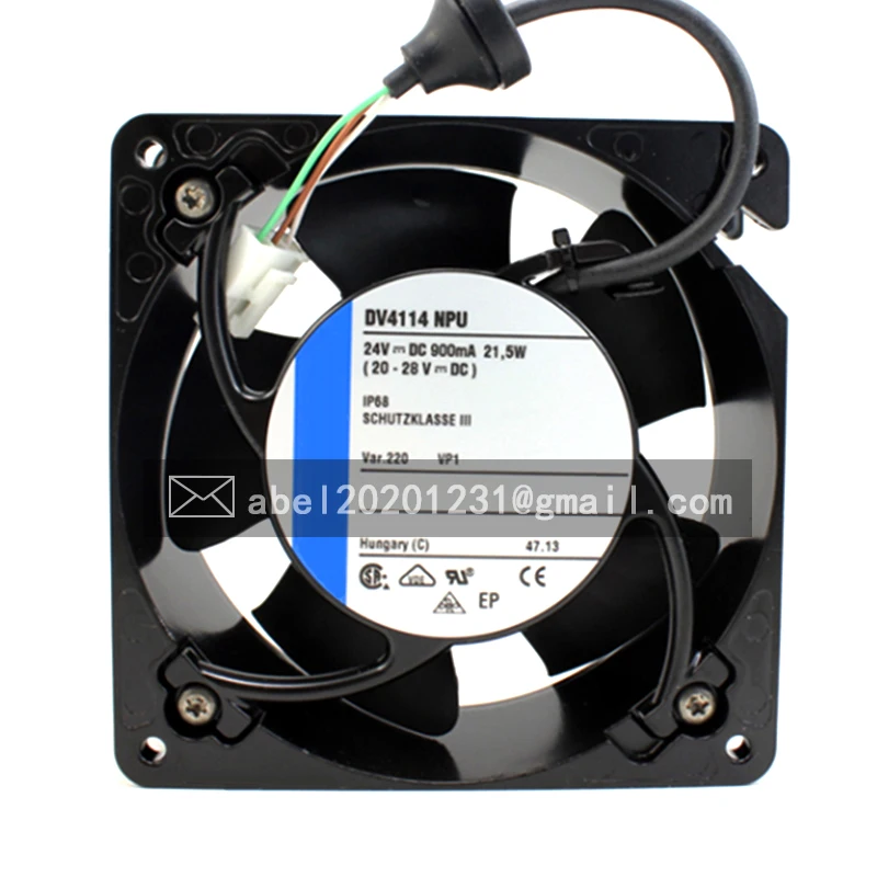 

BRAND NEW DV4114NPU DV 4114NPU DC 24V 21.5W ORIGINAL COOLING FAN COOLER 12038 12CM 120*120*38MM