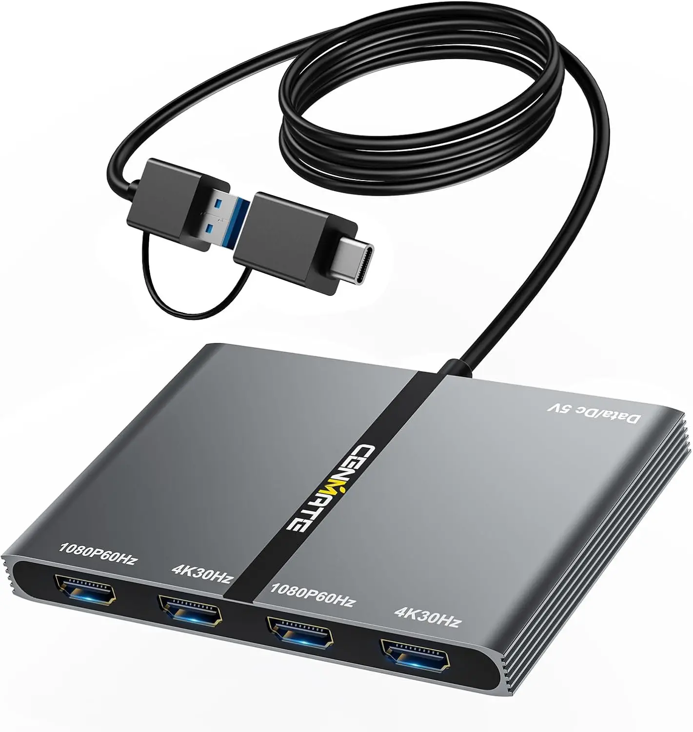 Usb C To 4 Hdmi Ada…