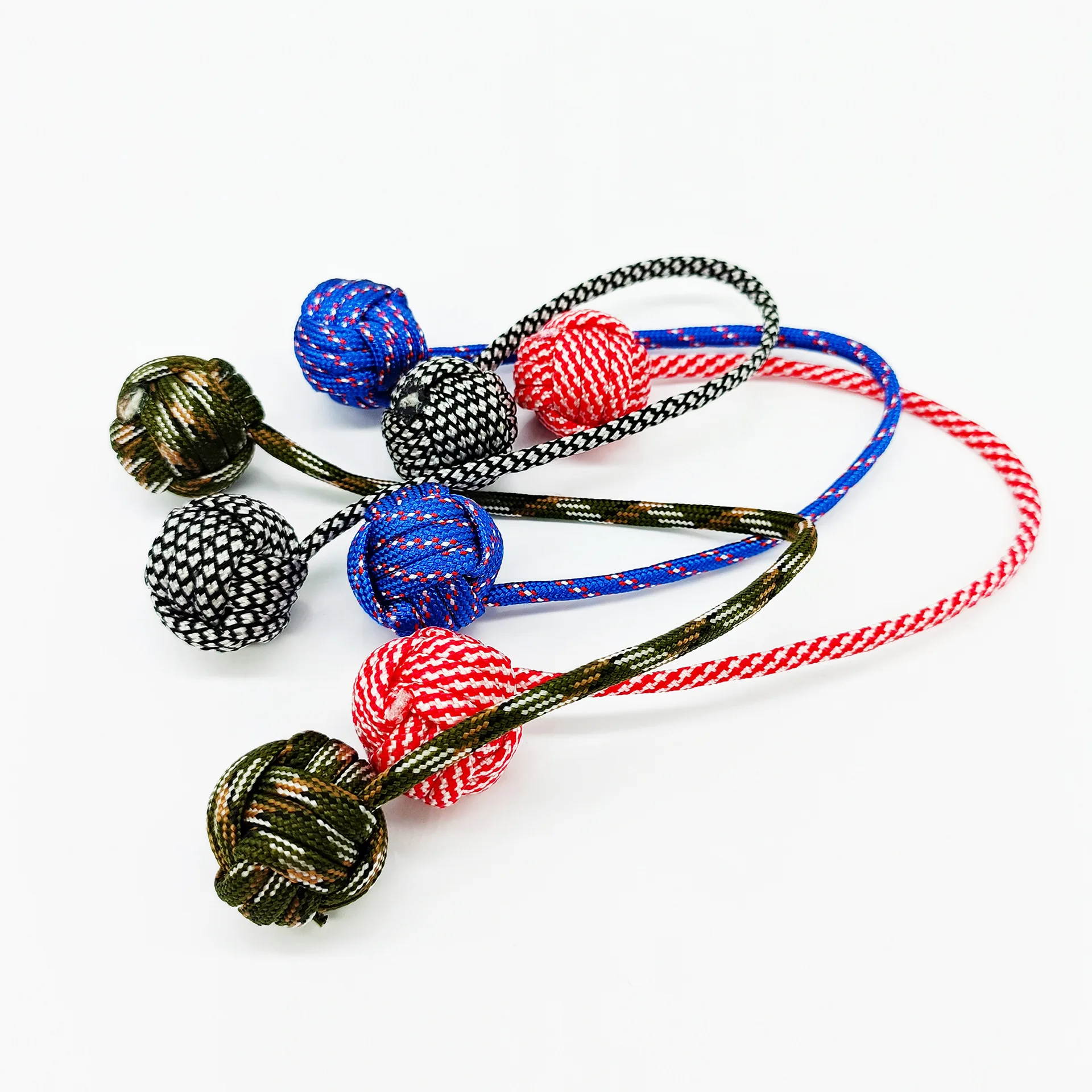 1PC Fidget Beads Skill Begleri Toy Worry Beads Pure Copper Electroplating Finger Skill Paracord Stress Extreme Finger Sports Toy