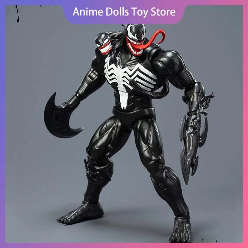 

Подлинная фигурка Venom 1/12, 16 см, аниме, мультяшные подвижные суставы, сборная игрушка, украшение для рабочего стола, коллекция, подарок на день рождения