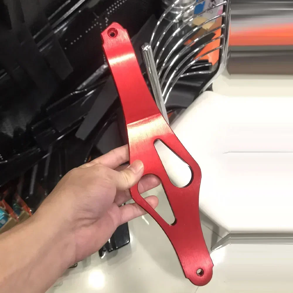 For Vigo Revo 33cm Aluminum Alloy Racing Battery Tie Down Fasten Bracket Universal Mounting Holder Tuning Parts