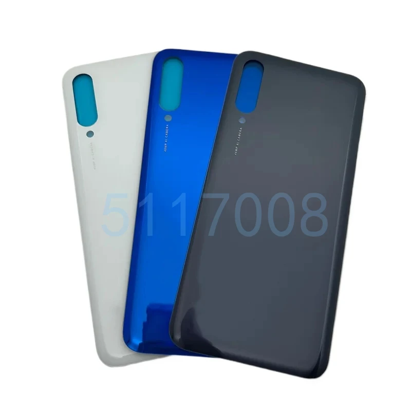 Back Battery Cover for Xiaomi MI A3 Cc9e Glass Housing Back Case Backshell for Xiaomi MI CC9 MI 9 Lite Adhesive Replace