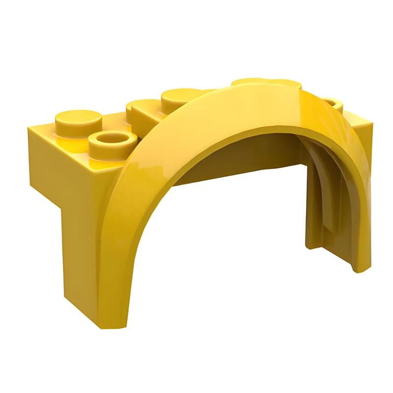 Mudguard Brick 2x4x2 with Wheel Building Blocks Brick MOC Parts DIY Toys Compatible Major Brand 3387 20pcs/set