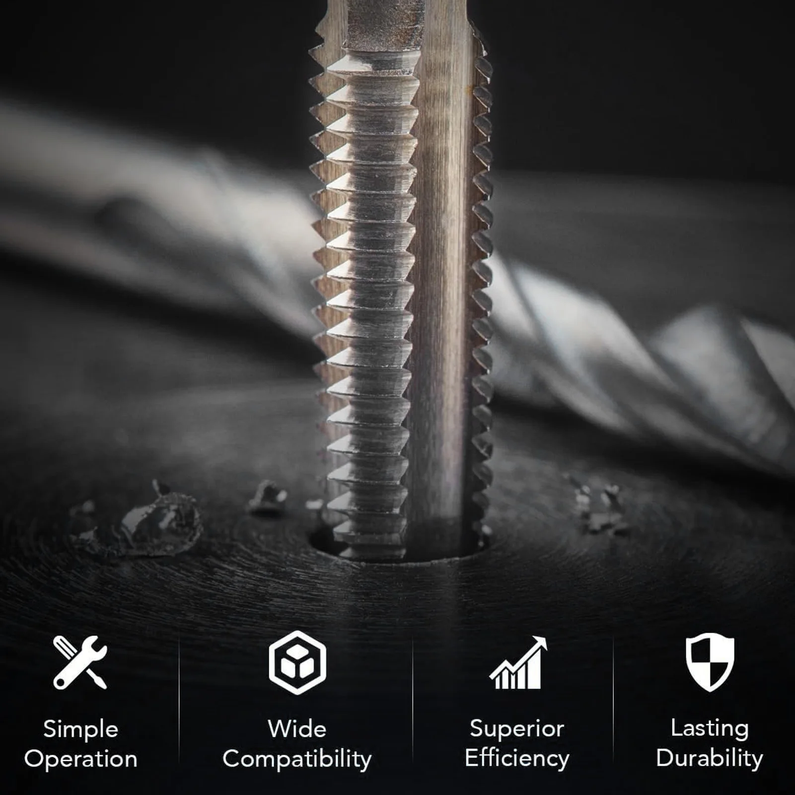 미터법 나사 수리 키트 HSS 드릴 비트 나사 인서트 탭 M5 M6 M8 M10 나사 수리 액세서리 나사 수리 키트