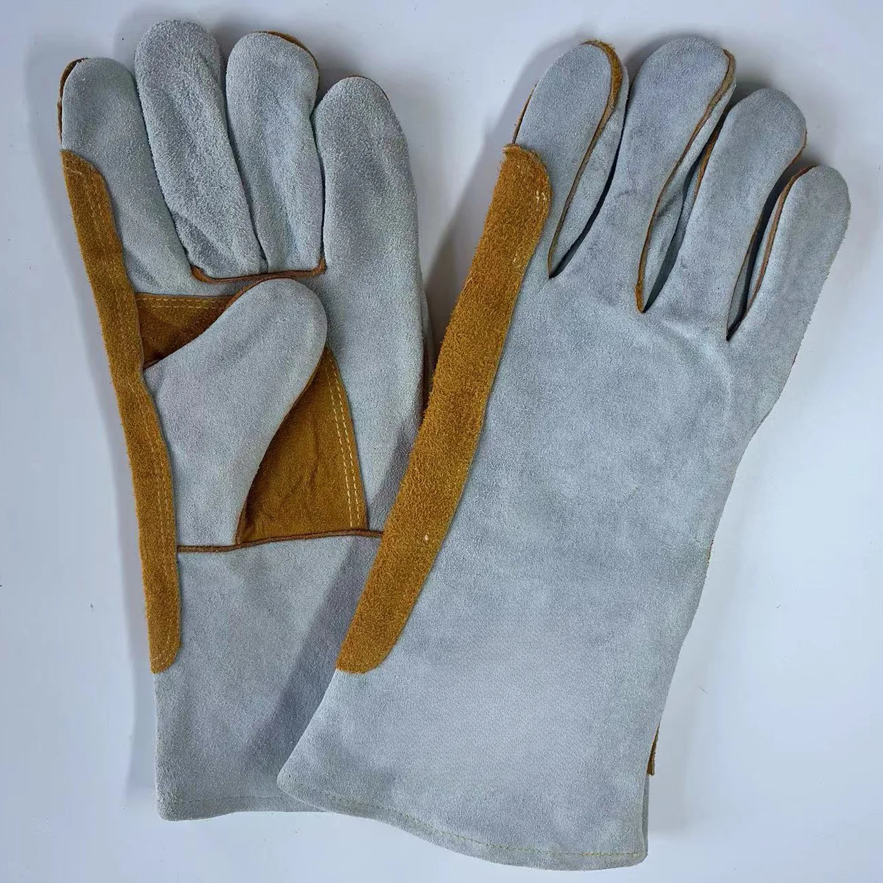 Thickened Gato Welding Gloves, High Temperature Anti-scalding Welding Hand Protective Gloves