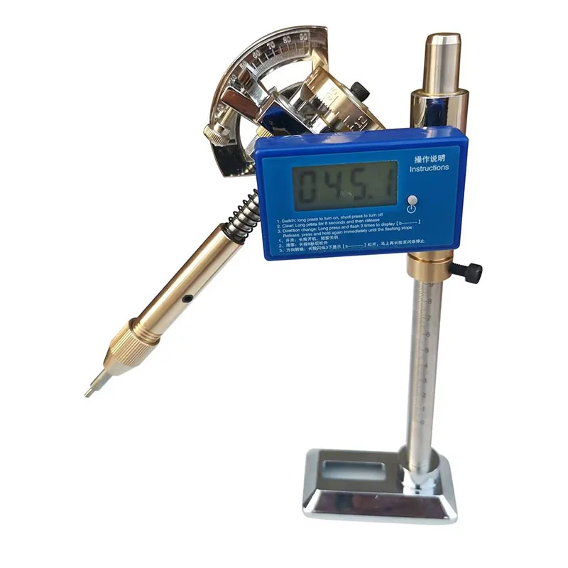 32/64/72/90/96 Internal gear digital display angle manipulator gem facet machine angle polished handle stainless steel copper