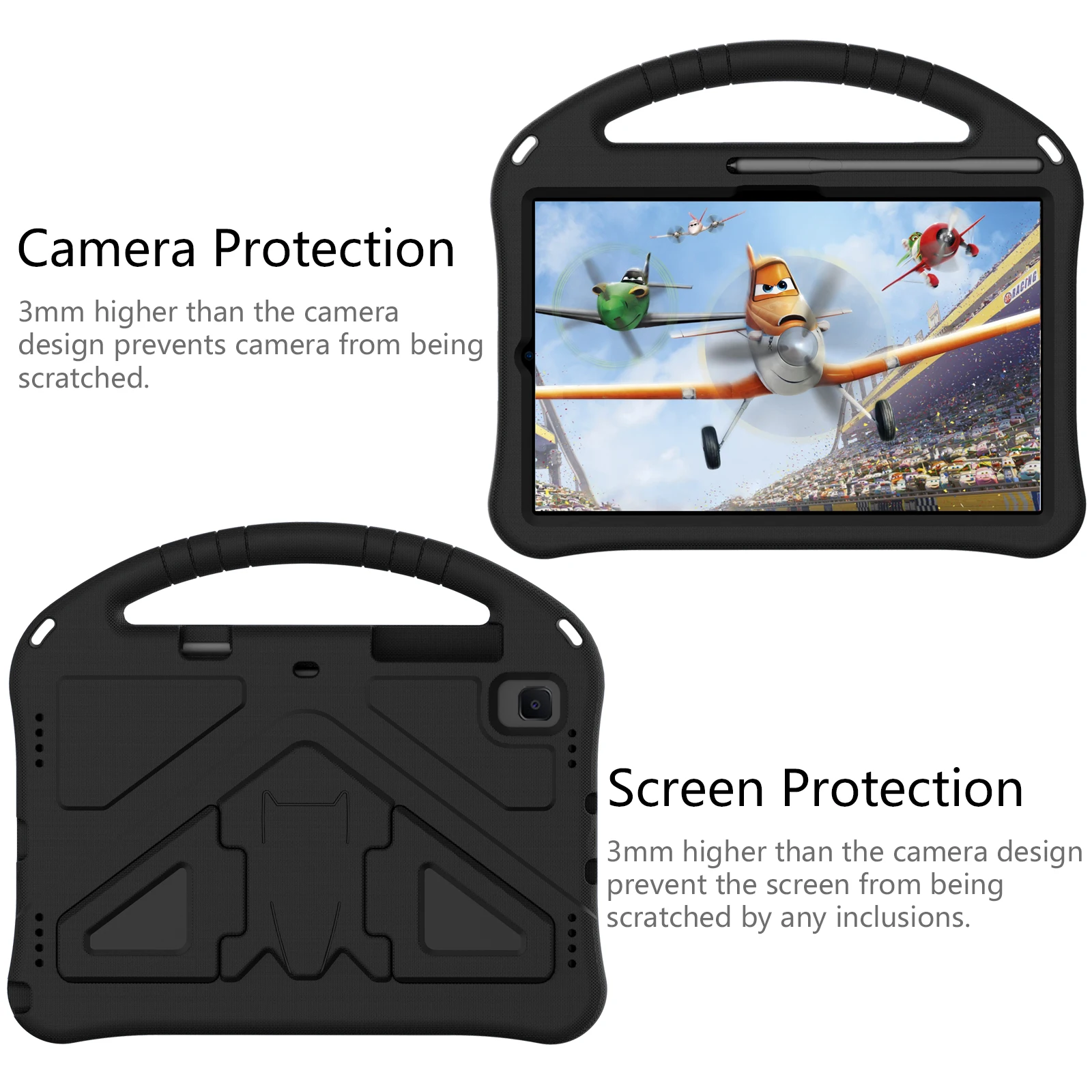 For Samsung Galaxy Tab A9 plus a9 8.7 S6 lite 10.4 S7 S8 S9 A7 Lite A 8.0 SM-X210 Tablet Case Kids Safe Shockproof  Cover Fundas image 5