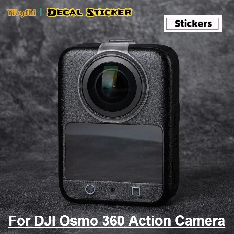 For DJI Osmo 360 Action Camera Sticker Decal Skin Vinyl Wrap Anti-Scratch Protective Film Coat Osmo360