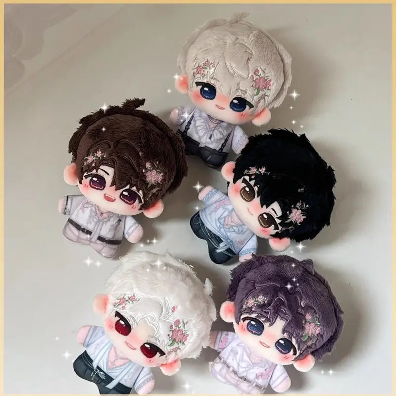 

In Stock 10cm Love And Deepspace Figure Caleb Sylus Rafayel Xavier Zayne Cotton Doll Game Peripherial Collect Toys Fans Gifts