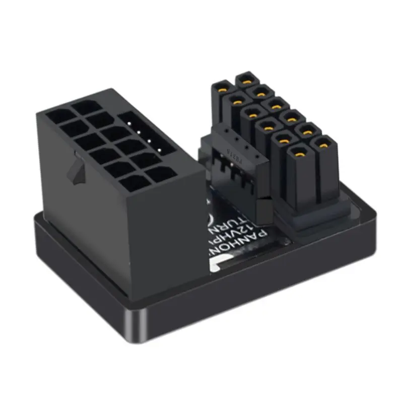 ABGZ ATX3.0 16Pin Male to 16Pin Female Power Supply Adapter PCIe 5.0 12VHPWR 16Pin 12+4Pin Male GPU Power Cable Connector, A