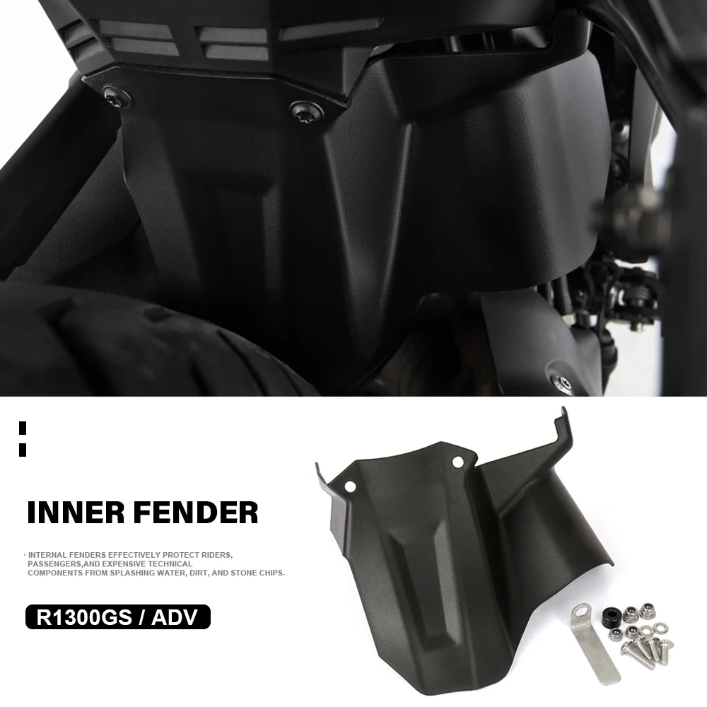 

Motorcycle Inner Fender Splash Guard Mudguard Rear Hugger Protection For BMW R1300GS Adventure R 1300 GS r1300gs ADV 2025 2024