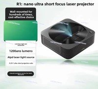 For Peak Mi R1 Nano Ultra-Short Focus Laser Projector Home Wall Projection Super Close Distance P HD Laser TV Tencent Aurora